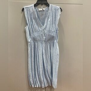 Vero Moda Aware Light Blue Patterned Dress